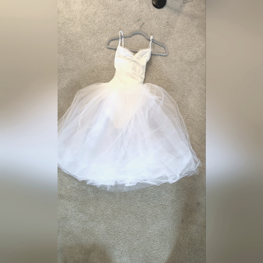 White ballerina Costume wore once in perfect condition